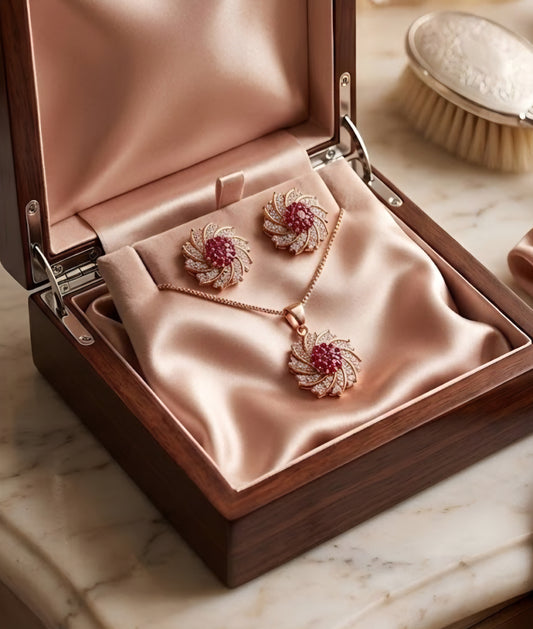 Combo Set (Necklace, Earrings) CS-005