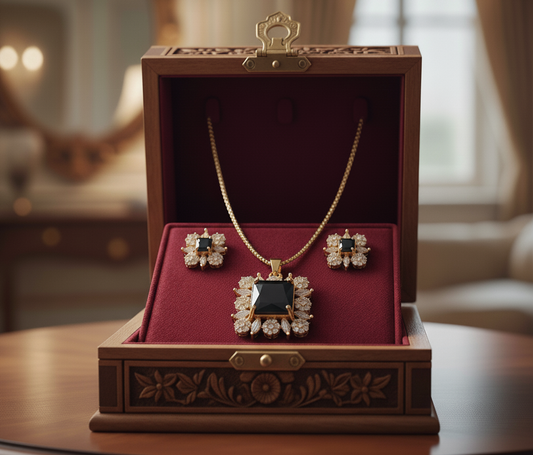 Combo Set (Necklace, Earrings) CS-004