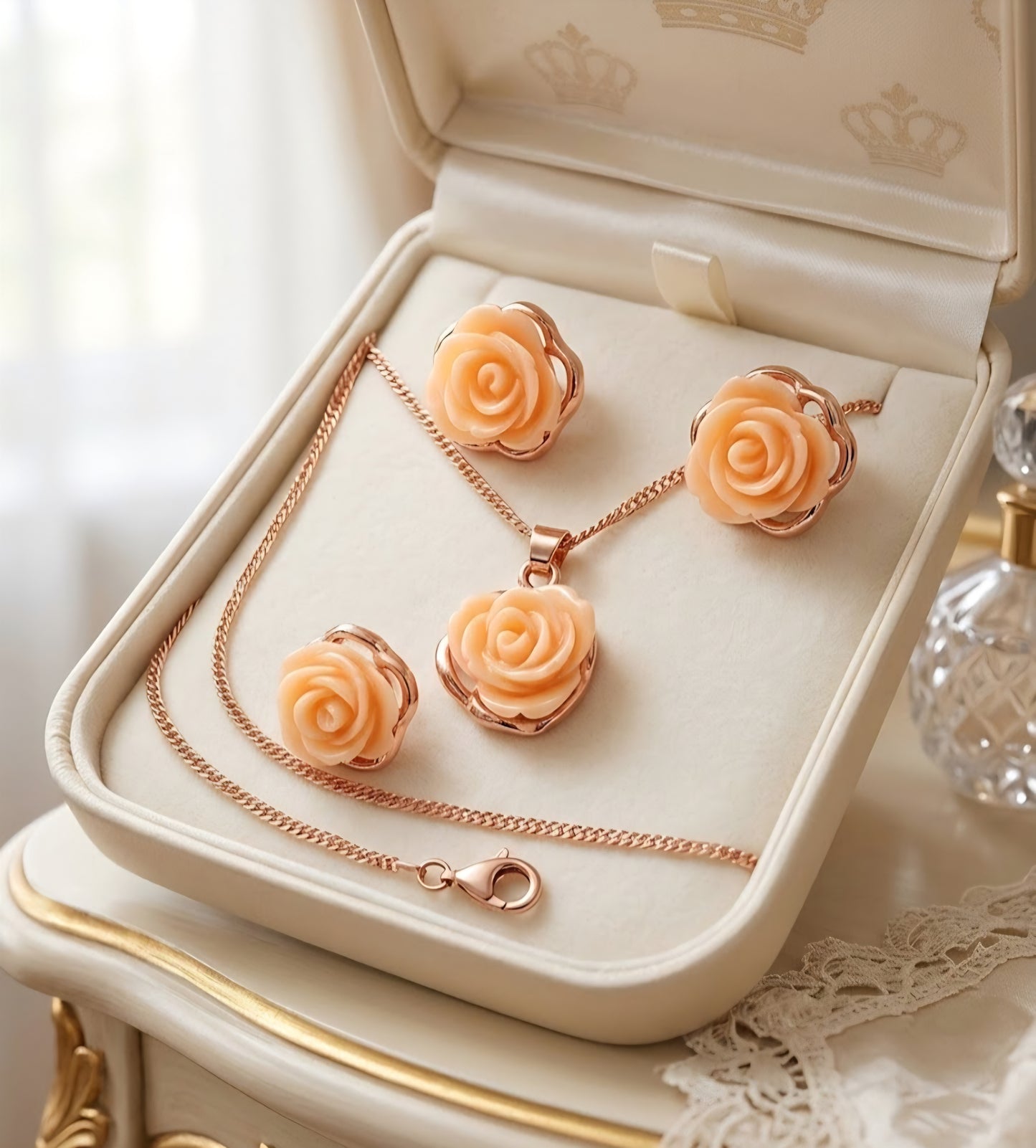 Combo Set (Necklace, Earrings, Ring) CPS-007