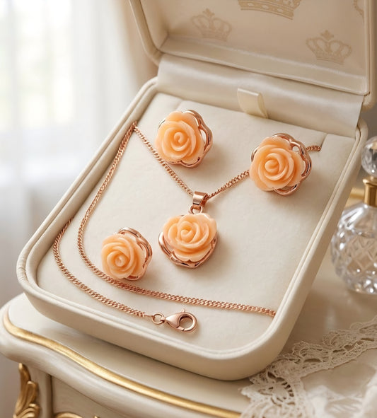 Combo Set (Necklace, Earrings, Ring) CPS-007