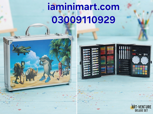 Beautiful Box of Multiple Color Items in 4 Trays (116 pieces) BB-004