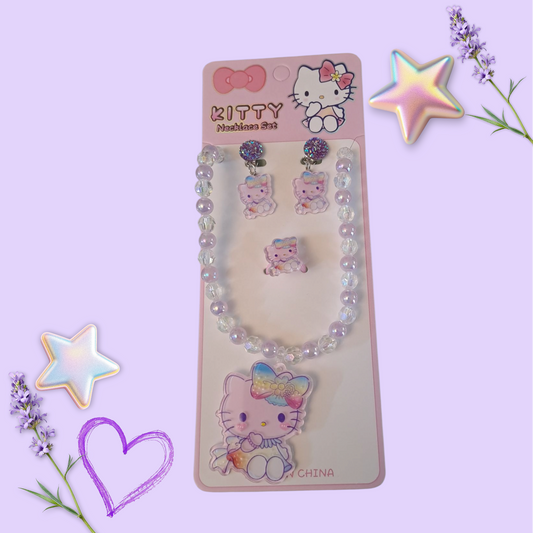 Combo Pearl Set (Necklace, Earrings, Ring) CPS-0014